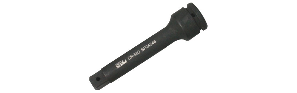 SOCKET IMPACT EXTENSION 3/4 DRV - 250 MM - PIN HOLE RETAINER